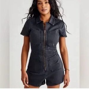 Free People CRVY Lennox Shortsuit